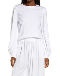 Lunya - Long Sleeve Organic Pima Cotton T-shirt - Lyst