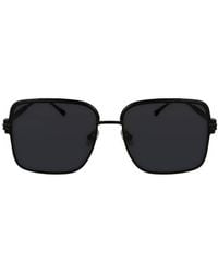 Ferragamo - Gancini 57Mm Modified Rectangular Sunglasses - Lyst