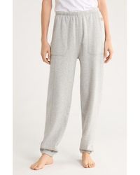 Lunya - Silksweats Reversible Seamed Cotton & Silk Blend Sweatpants - Lyst