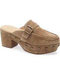 Chocolat Blu - Genni Platform Loafer Mule - Lyst