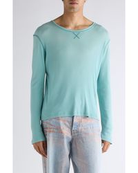 Acne Studios - Einso U Sunkissed Rib T-Shirt - Lyst