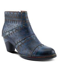 Spring Step - Niobe Cap Toe Bootie - Lyst