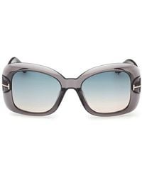 Tom Ford - 52Mm Gradient Square Sunglasses - Lyst