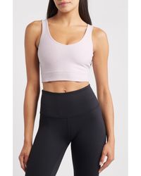 Beyond Yoga - Space Dye Longline Sports Bra - Lyst