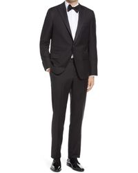 Heritage Gold - Infinity Classic Fit Peak Lapel Wool Tuxedo - Lyst