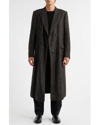 Tom Ford - Sequined Light Bouclé Double Breasted Topcoat - Lyst