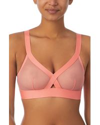 DKNY - Sheers Wireless Bralette - Lyst