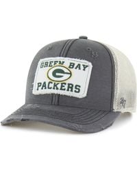 '47 - Bay Packers Egremont Well-Worn Adjustable Trucker Hat - Lyst