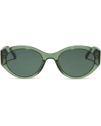 DIFF - Linnea 54mm Polarized Oval Sunglasses - Lyst