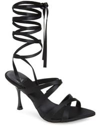 Jeffrey Campbell - Obsessed Ankle Wrap Sandal - Lyst