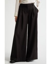 Twp - New Didi Wide Leg Stretch Wool Pants - Lyst