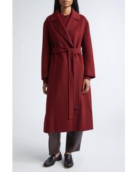 Max Mara - Luna Virgin Wool Wrap Coat - Lyst