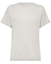 Brunello Cucinelli - Cashmere And Silk Lightweight Sweater - Lyst