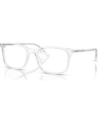 Ray-Ban - 55Mm Rectangle Optical Glasses - Lyst