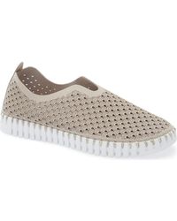 Ilse Jacobsen - Tulip Perforated Slip-On Sneaker - Lyst