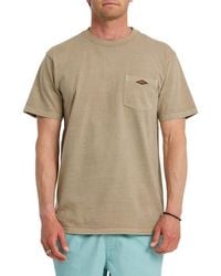 Quiksilver - Saltwater Cotton Pocket T-Shirt - Lyst