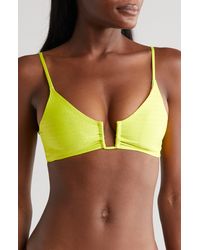 Maaji - Bia Lime Reversible Bikini Top At Nordstrom - Lyst