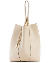 Chloé - Spin Leather Tote - Lyst