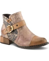 Spring Step - Sipperb Cap Toe Bootie - Lyst