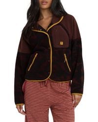 Billabong - Popoyo High Pile Fleece Jacket - Lyst