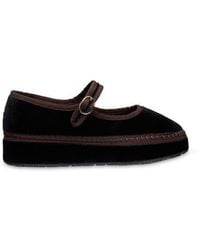 Flabelus - Double Sethe Platform Mary Jane Flat - Lyst
