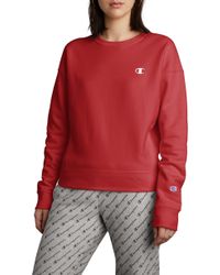 Champion Reverse Weave Sweatshirt - Red