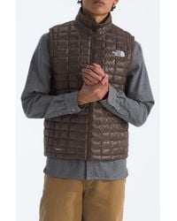 The North Face - Thermoball Windproof Water Repellent Packable Quilted Vest - Lyst