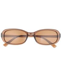 BP. - Rectangular Wrap Sunglasses - Lyst