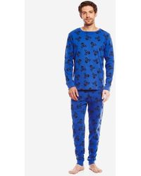 Leveret - Cotton Matching Family Halloween Pajamas, Skeleton & Skull Prints - Lyst