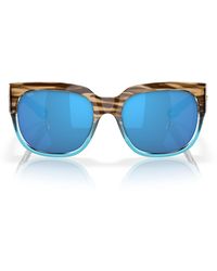 Costa Del Mar - Waterwoman 55mm Mirrored Polarized Pillow Sunglasses - Lyst