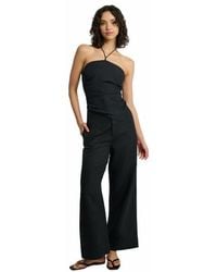 Onia - Air Linen Asymmetrical Halter Top - Lyst