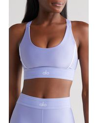 Alo Yoga - Airlift Suit Up Sports Bra - Lyst