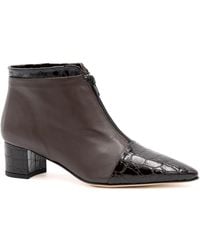 Amalfi by Rangoni - Petronio Pointed Cap Toe Bootie - Lyst