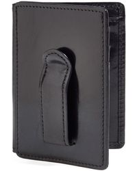 Bosca - Old Leather Front Pocket Id Wallet - Lyst