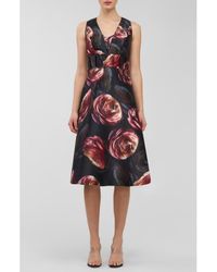 Kay Unger - Antonia Fit & Flare Dress - Lyst