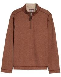 Johnston & Murphy - Kids' Solid Reversible Quarter Zip Pullover - Lyst