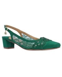 J. Reneé - Faleece Crystal Embellished Slingback Pump - Lyst