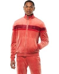 Sergio Tacchini - Damarindo Velour Track Jacket - Lyst