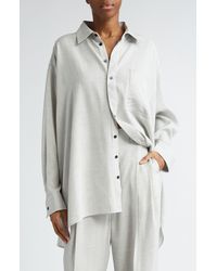Jacquemus - La Chemise Poche Slub Button-up Shirt - Lyst