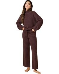 Softies - Solid Marshmallow Rib Mock Neck With Long Pant - Lyst