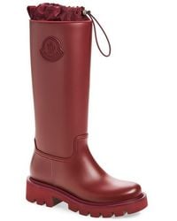 Moncler - Kickstream Knee High Rain Boot - Lyst