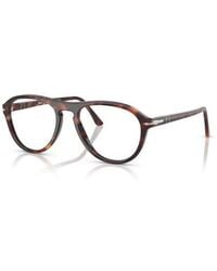 Persol - 53Mm Pilot Optical Glasses - Lyst