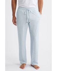 Daniel Buchler - Ribbed Rayon Blend Drawstring Pajama Pants - Lyst