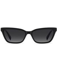 Kate Spade - Aisha 55Mm Gradient Ectangular Sunglasses - Lyst
