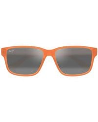 Maui Jim - 58Mm Polarizedplus2 Rectangular Sunglasses - Lyst