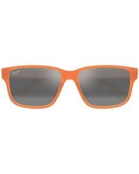 Maui Jim - 58Mm Polarizedplus2 Rectangular Sunglasses - Lyst
