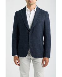 Paul Smith - Slub Wool & Cotton Blend Sport Coat - Lyst