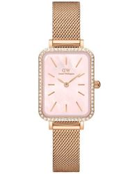Daniel Wellington - Quadro Mesh Strap Watch, 20Mm X 26Mm - Lyst