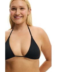 Cotton On - String Triangle Bikini Top - Lyst