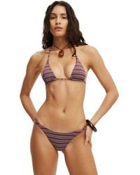 Cotton On - Micro String Triangle Bikini Top - Lyst